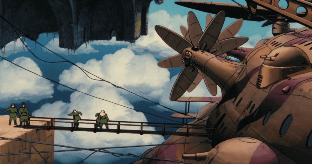 飛船是宮崎駿作品中經常出現的元素
